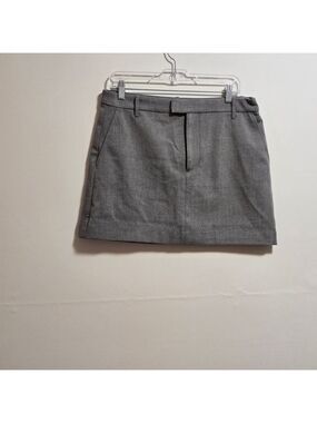 Gap Tailored Gray Mini Skirt